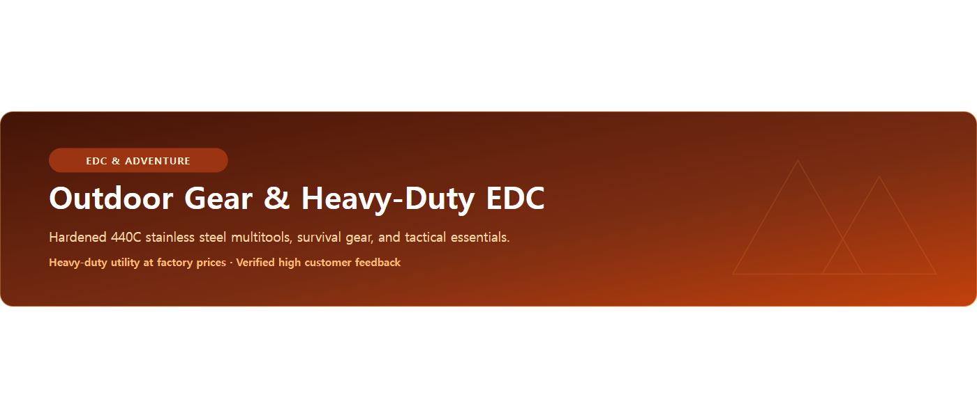Outdoor & EDC Wholesale Direct Deals
